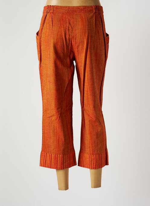 Pantalon trei sferturi portocaliu JAC JAC femeie