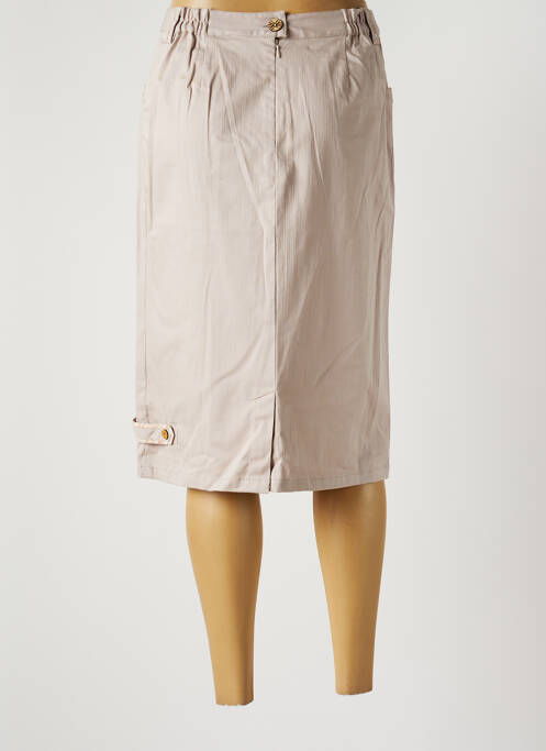 Fustă midi bej JAC JAC femeie