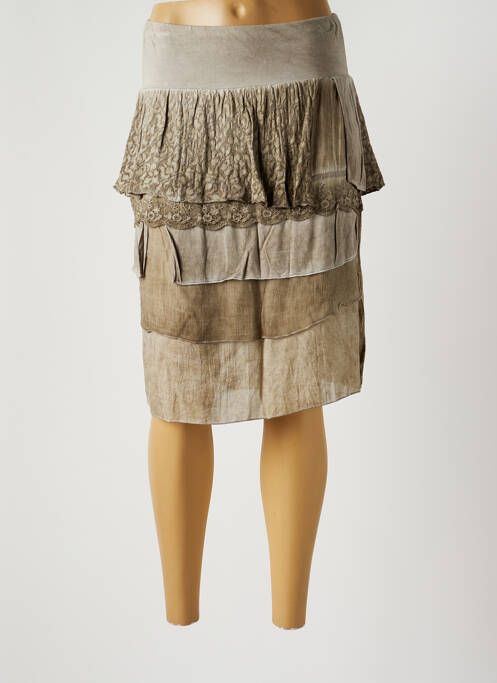 Fustă midi gri JAC JAC femeie