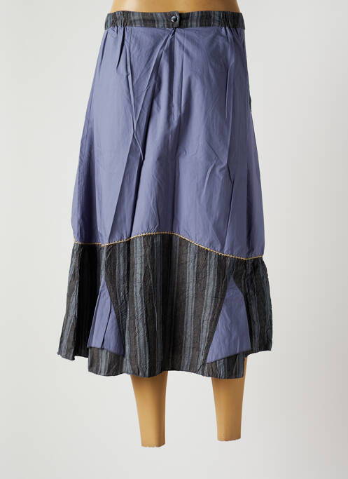 Fustă midi albastru JAC JAC femeie