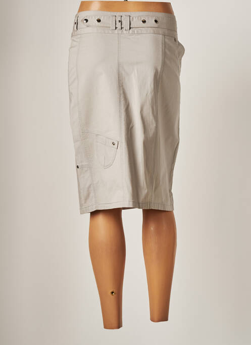 Fustă midi gri JAC JAC femeie