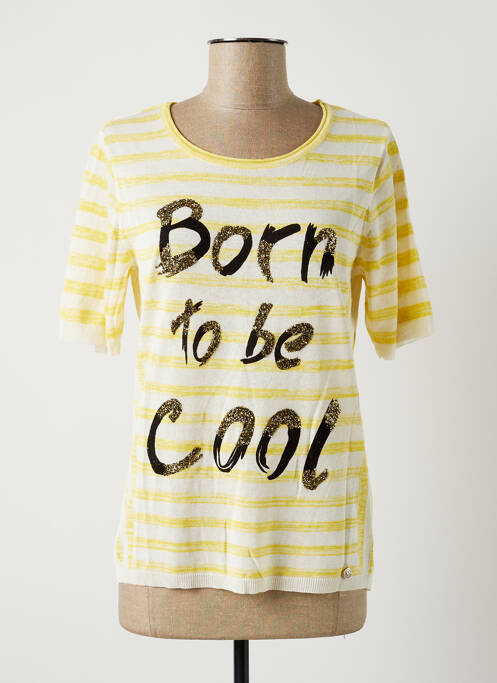 Tricou galben TOP SECRET femeie