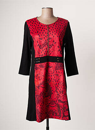 Rochie midi roșu KALISSON femeie