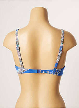 Sutien de costum de baie elasticitate albastru EMPREINTE femeie