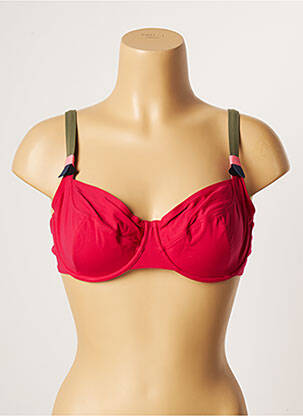 Sutien de costum de baie elasticitate roz EMPREINTE femeie