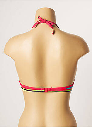 Sutien de costum de baie elasticitate top sutien push-up albastru CHERRY BEACH femeie