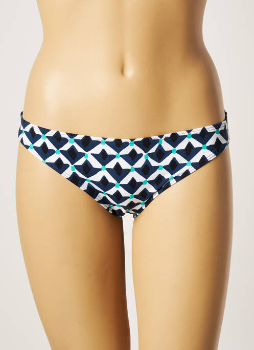 Chiloți de baie albastru EMPREINTE femeie