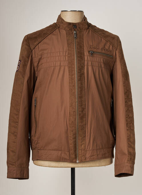 Geacă maro DELAHAYE bărbat