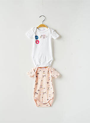 Body de lenjerie roz ABSORBA fată