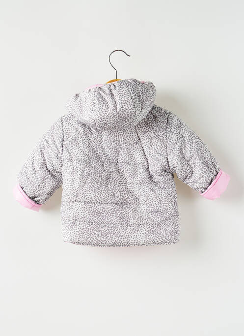 Geacă matlasată roz 3 POMMES fată