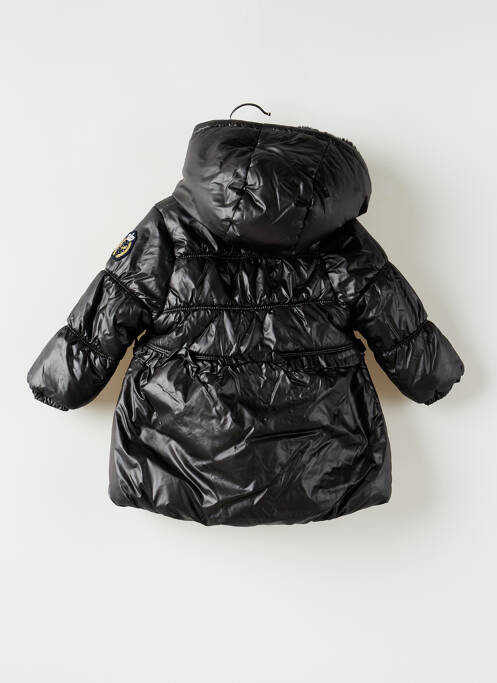 Geacă matlasată negru 3 POMMES fată