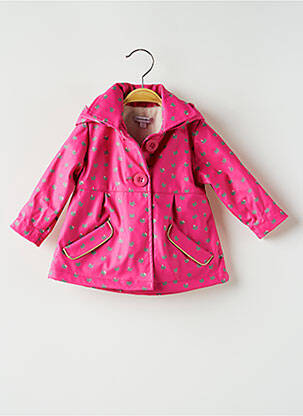 Impermeabil roz 3 POMMES fată
