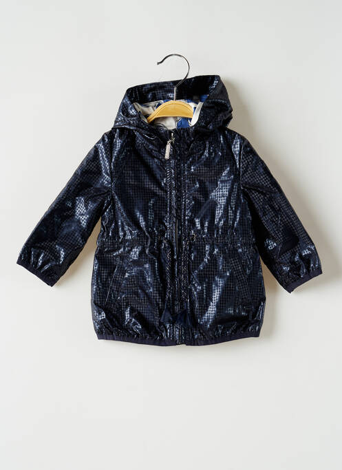 Impermeabil albastru 3 POMMES fată