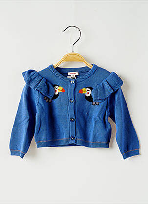 Vestă cu mâneci lungi albastru CATIMINI fată