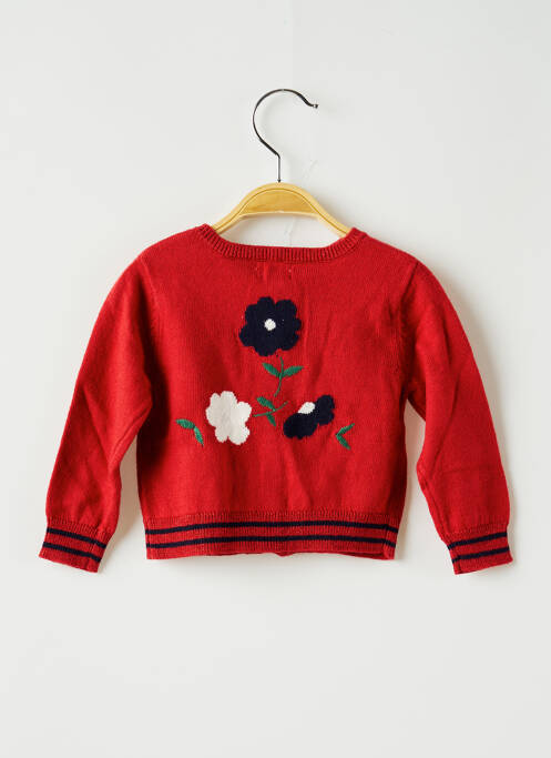 Vestă cu mâneci lungi roșu ABSORBA fată