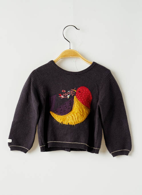 Vestă cu mâneci lungi gri CATIMINI fată