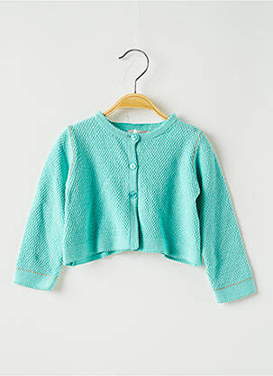 Vestă cu mâneci lungi verde CATIMINI fată