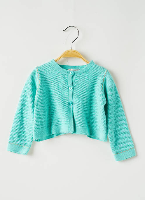 Vestă cu mâneci lungi verde CATIMINI fată