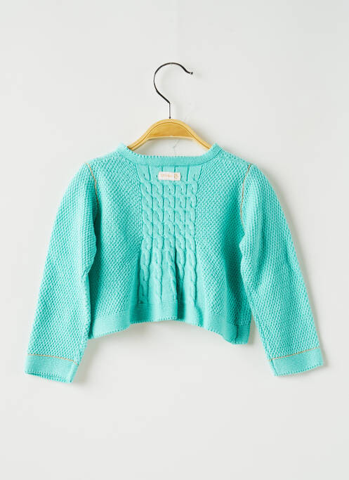 Vestă cu mâneci lungi verde CATIMINI fată