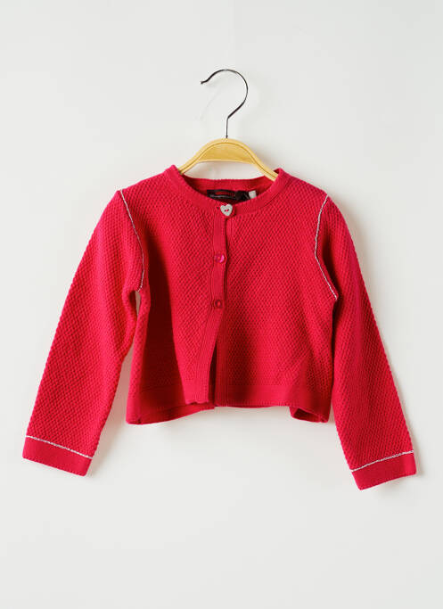 Vestă cu mâneci lungi roz CATIMINI fată