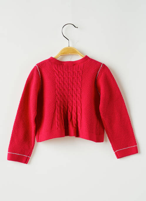 Vestă cu mâneci lungi roz CATIMINI fată