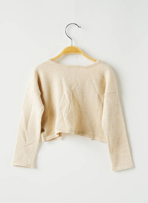 Vestă cu mâneci lungi galben LILI GAUFRETTE fată