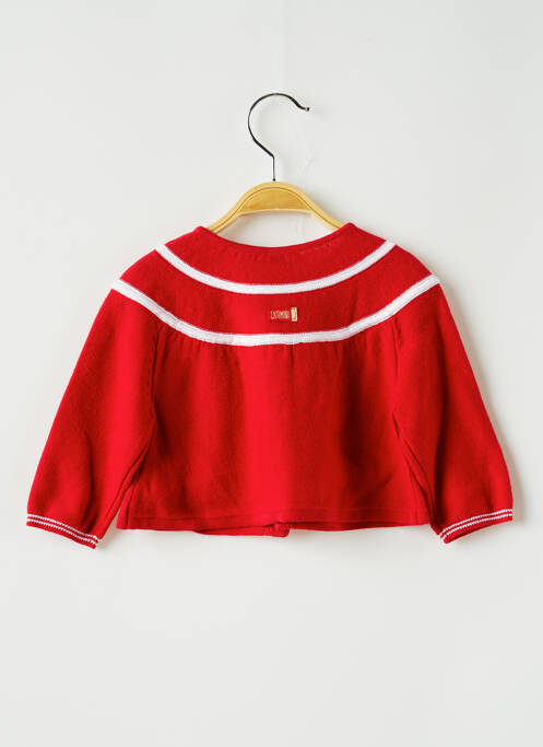 Vestă cu mâneci lungi roșu CATIMINI fată