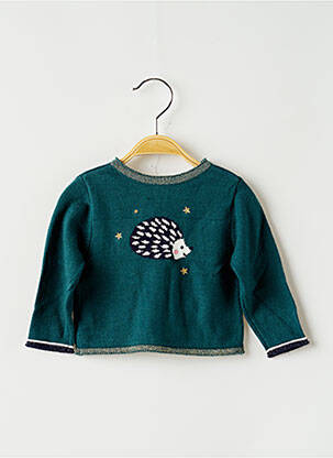 Pulover verde ABSORBA fată