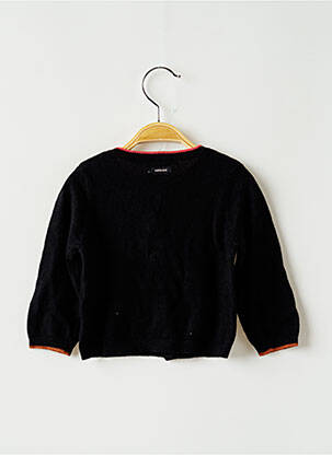 Vestă cu mâneci lungi negru CATIMINI fată