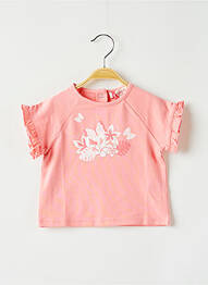 Tricou roz LILI GAUFRETTE fată