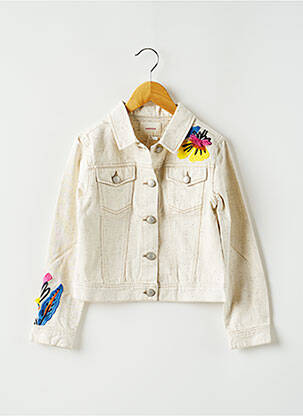 Jachetă de blugi bej CATIMINI fată