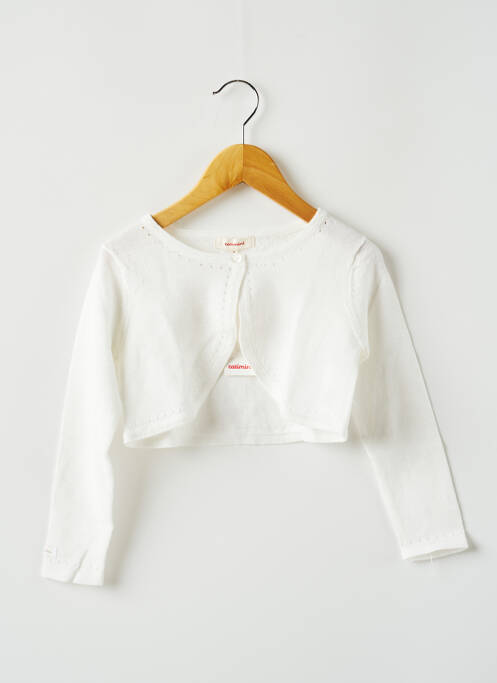 Vestă cu mâneci lungi bej CATIMINI fată