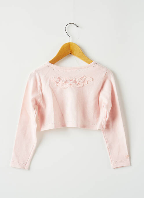 Vestă cu mâneci lungi roz CATIMINI fată