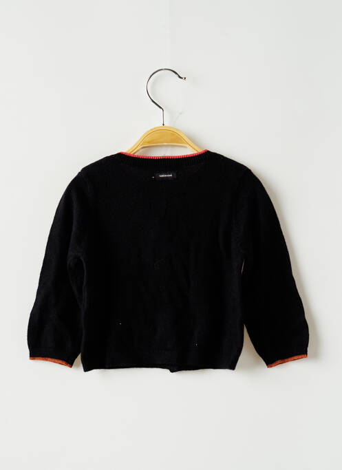 Vestă cu mâneci lungi negru CATIMINI fată