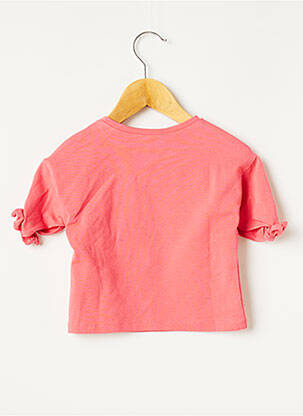 Tricou roz LILI GAUFRETTE fată