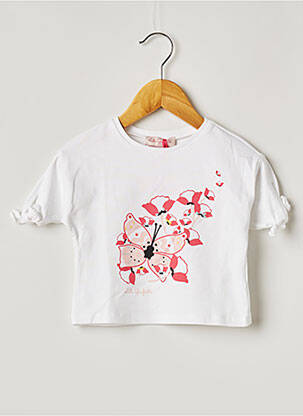 Tricou alb LILI GAUFRETTE fată