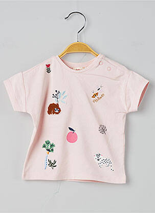 Tricou roz CATIMINI fată