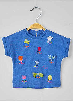 Tricou albastru CATIMINI fată
