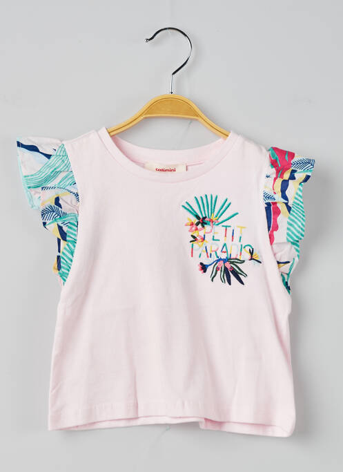 Tricou roz CATIMINI fată