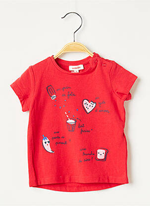 Tricou roșu CATIMINI fată