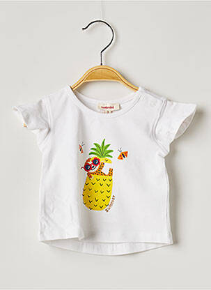 Tricou alb CATIMINI fată