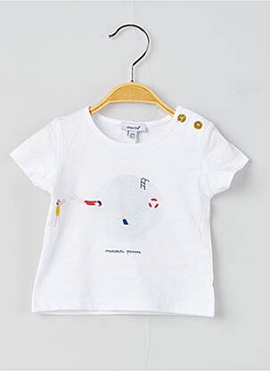 Tricou alb ABSORBA fată