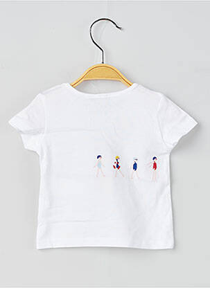 Tricou alb ABSORBA fată