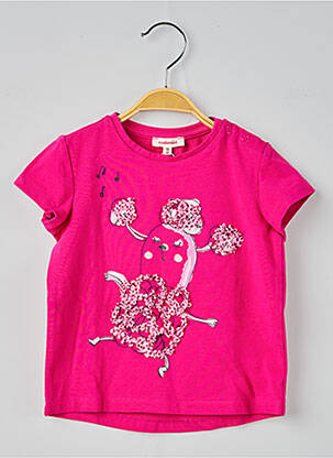 Tricou roz CATIMINI fată