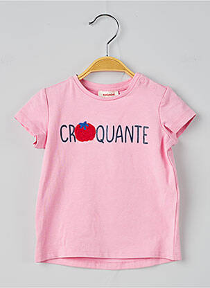 Tricou roz CATIMINI fată
