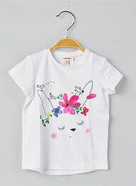Tricou alb CATIMINI fată