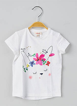 Tricou alb CATIMINI fată