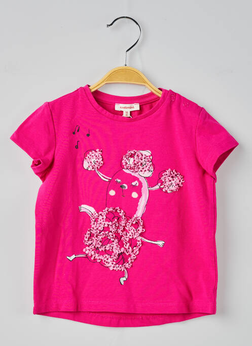 Tricou roz CATIMINI fată