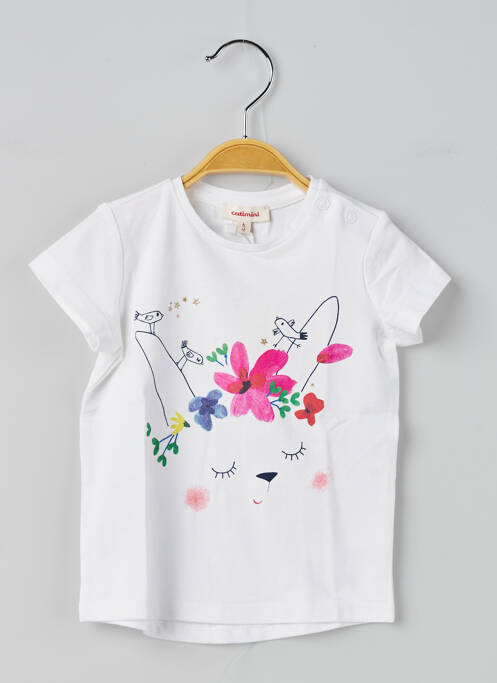 Tricou alb CATIMINI fată