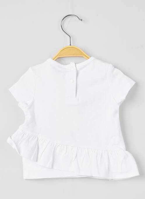 Tricou alb LILI GAUFRETTE fată